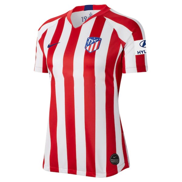 Tailandia Camiseta Atlético Madrid 1ª Mujer 2019-2020 Rojo